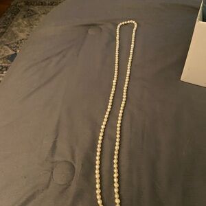 Elegant Cream Pearl Necklace